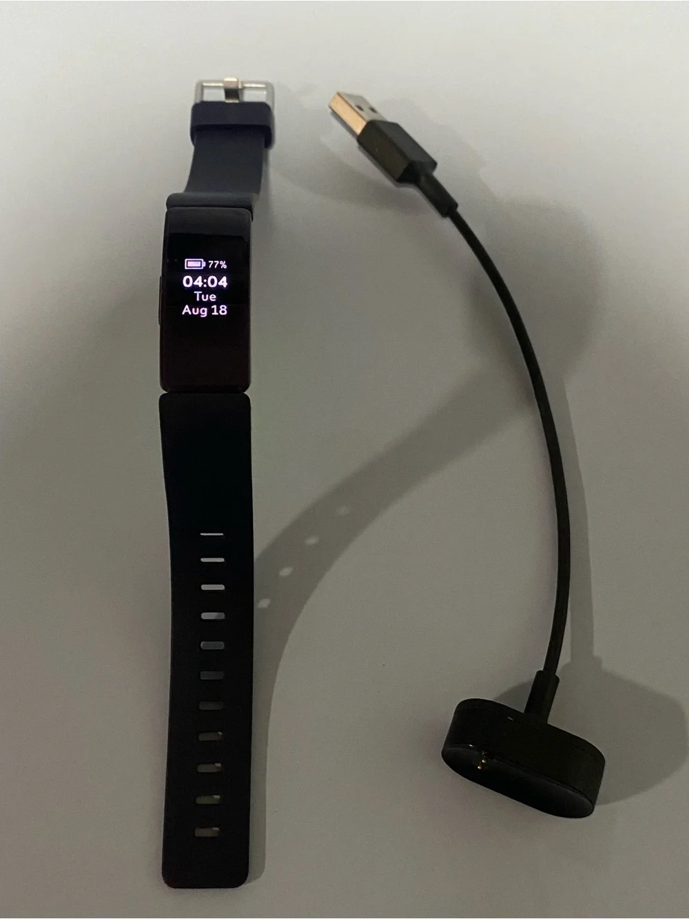 Purple Fitbit Inspire HR Fitness Tracker